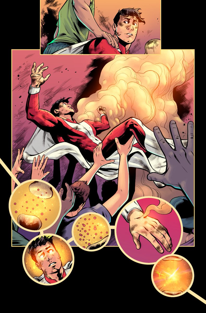 Ryan <a href="/porrafabizinha/">Tiny Soprano</a> &amp; <a href="/matiaszanettiok/">Matías Zanetti</a> really helped me make the best-looking superhero comic book on Kickstarter. Damn. Y'all should really be following the RISE pre-launch for issues #1-2. kickstarter.com/projects/thehe…