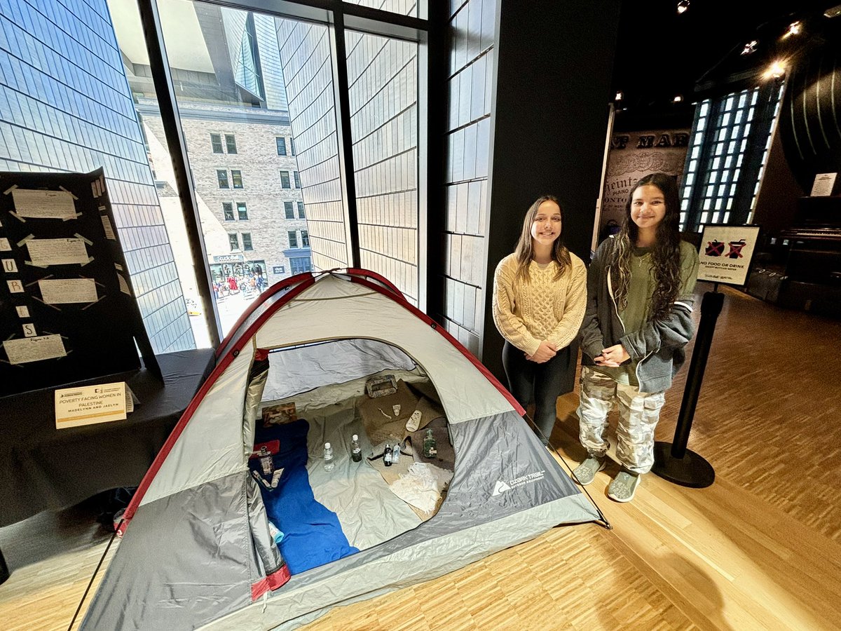 MrsJPerry2's tweet photo. The “Be An Upstander” Showcase @CMHR_News @ Studio Bell was held today. Five @CCSD_edu schools w/ 30 students came together to share their projects and deep learning. #HumanRights #PBL https://t.co/FtmYhtg00K