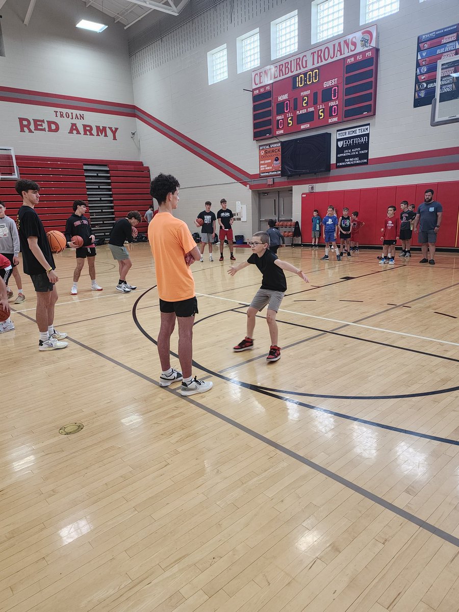 Day #3 of camp in the books!!! #gettinbetter #trojanshoops