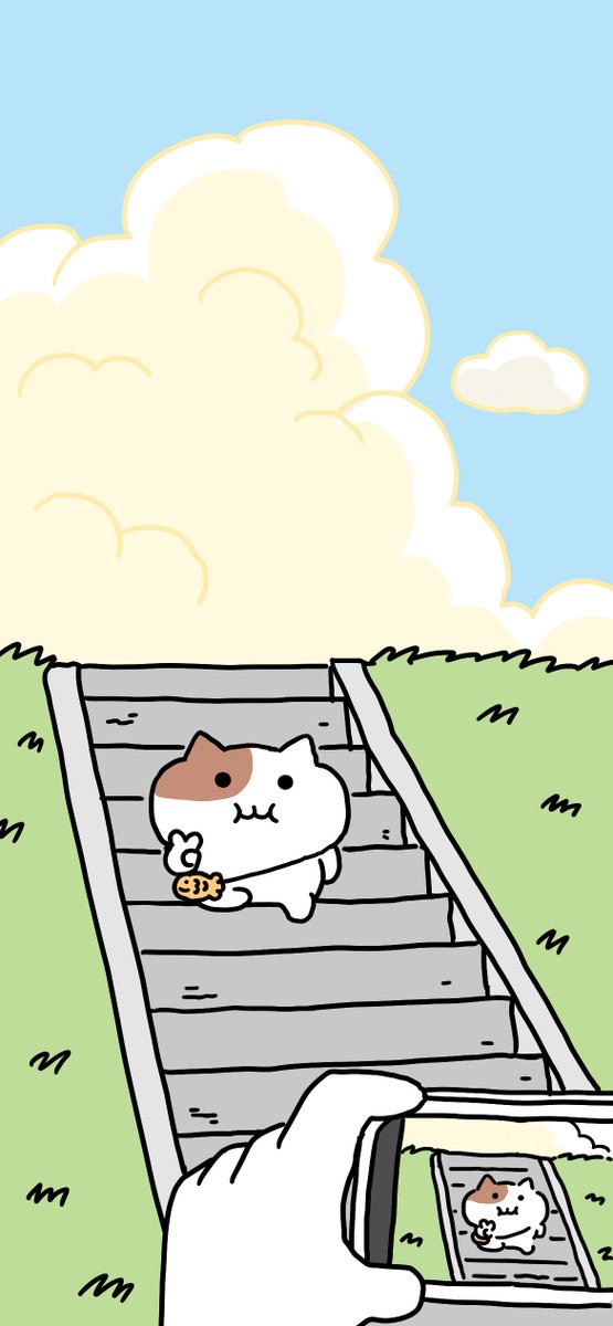 もちにゃみ6月の #スマホ壁紙 だよ✌️ ぜひ保存して使ってねっ