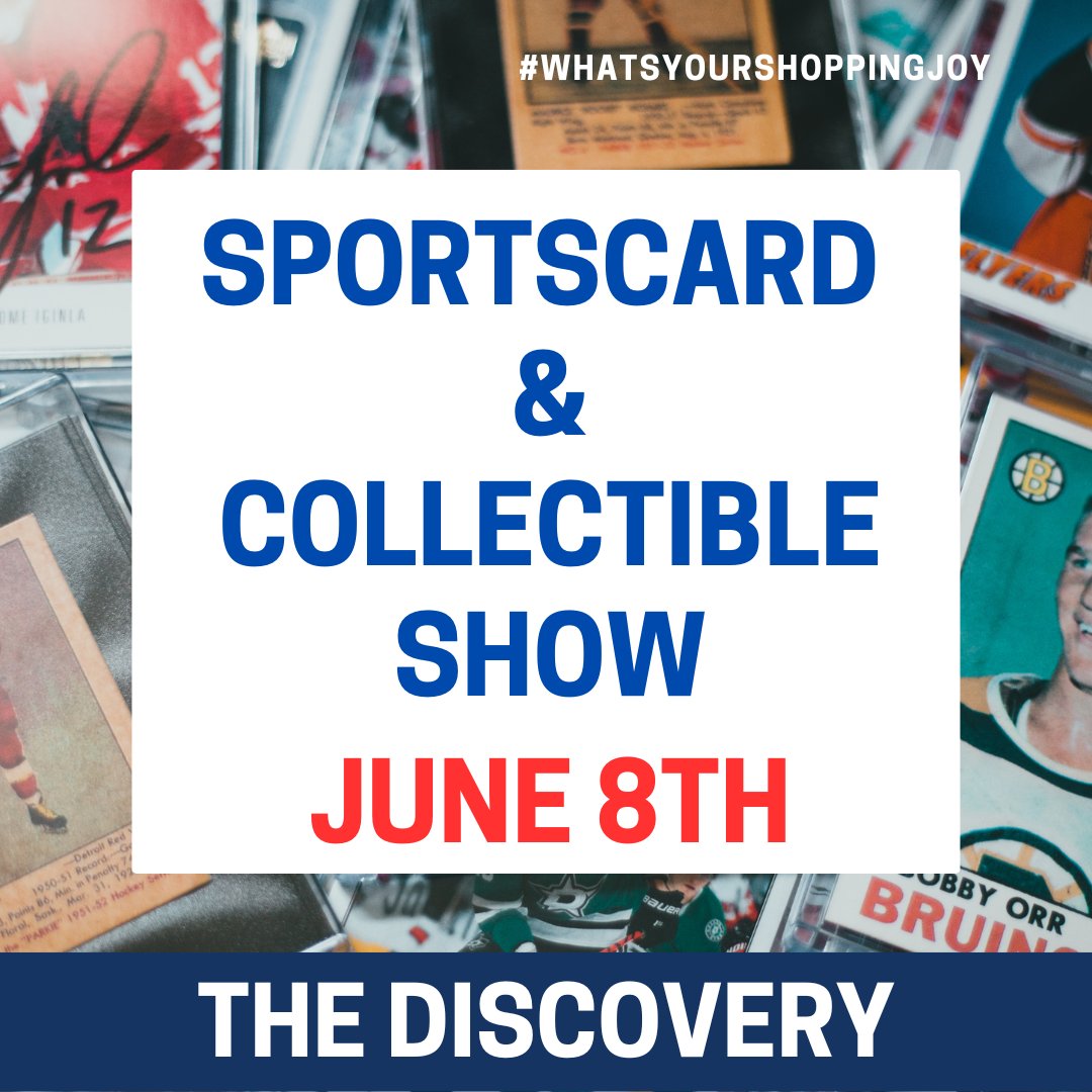 Sportscard and Collectible Show on Saturday, June 8th! From vintage sports cards to unique collectibles, you'll find it all from 10am to 5pm near RAD Cards and Collectibles. Don't miss out on the ultimate Saturday fun! #SportsCards #Collectibles
