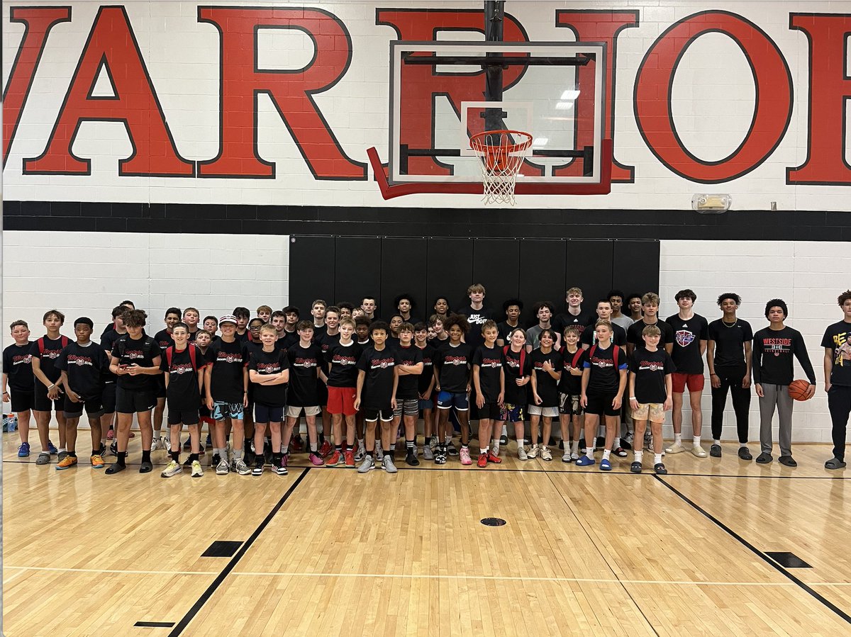 HoopsWestside's tweet photo. Special thank you to all the future Warriors who worked to get better during our annual summer camp this week! Players of all ages got together to battle through competitions, improve their skills, and, most importantly, have fun!

#WeAreWestside
@Westside66 https://t.co/SiJ5xFo6uW