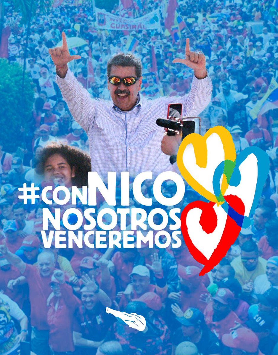 En sintonia como cada Miércoles con el mejor programa!!! #conNicoNosotrosVenxeremos 
<a href="/NicolasMaduro/">Nicolás Maduro</a> <a href="/dcabellor/">Diosdado Cabello R</a> <a href="/Nahumfernandezm/">Nahum Fernández</a>