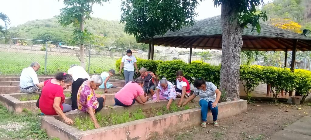 #EdoSucre #McpioAndresMata Aldea de Encuentro Integral del Adulto y Adulta Mayor Doña Juana Bautista Mata. 🍃🌳Celebró el Día Mundial de la Conversación y el Ambiente.
<a href="/NicolasMaduro/">Nicolás Maduro</a>
<a href="/salainass/">INASS</a> 
<a href="/Somosivss/">Instituto Venezolano de los Seguros Sociales</a> 
<a href="/Maga_Vina/">Magally Viña</a> 
<a href="/iliath/">@iliath</a>