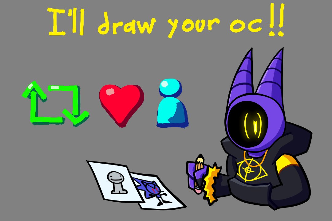 IMPOSTORV3's tweet photo. You know how it works do all these and I'll draw your oc/exe/whatever, won't do everyone
Reply with a ref too obviously https://t.co/57lcfT8fkV