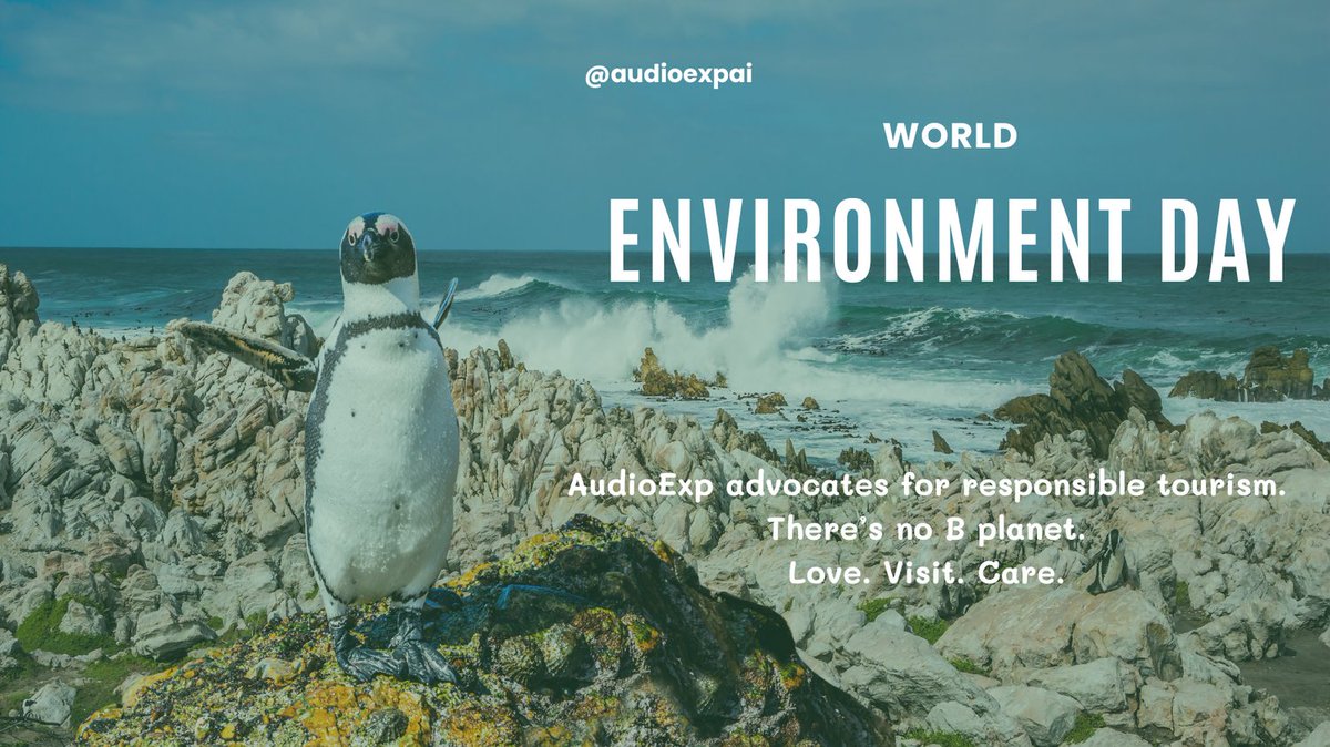 AudioExpAI's tweet image. AudioExp advocates for responsible tourism. Let's love, visit and care for our planet. 
#ecotourism #travel #environmentday