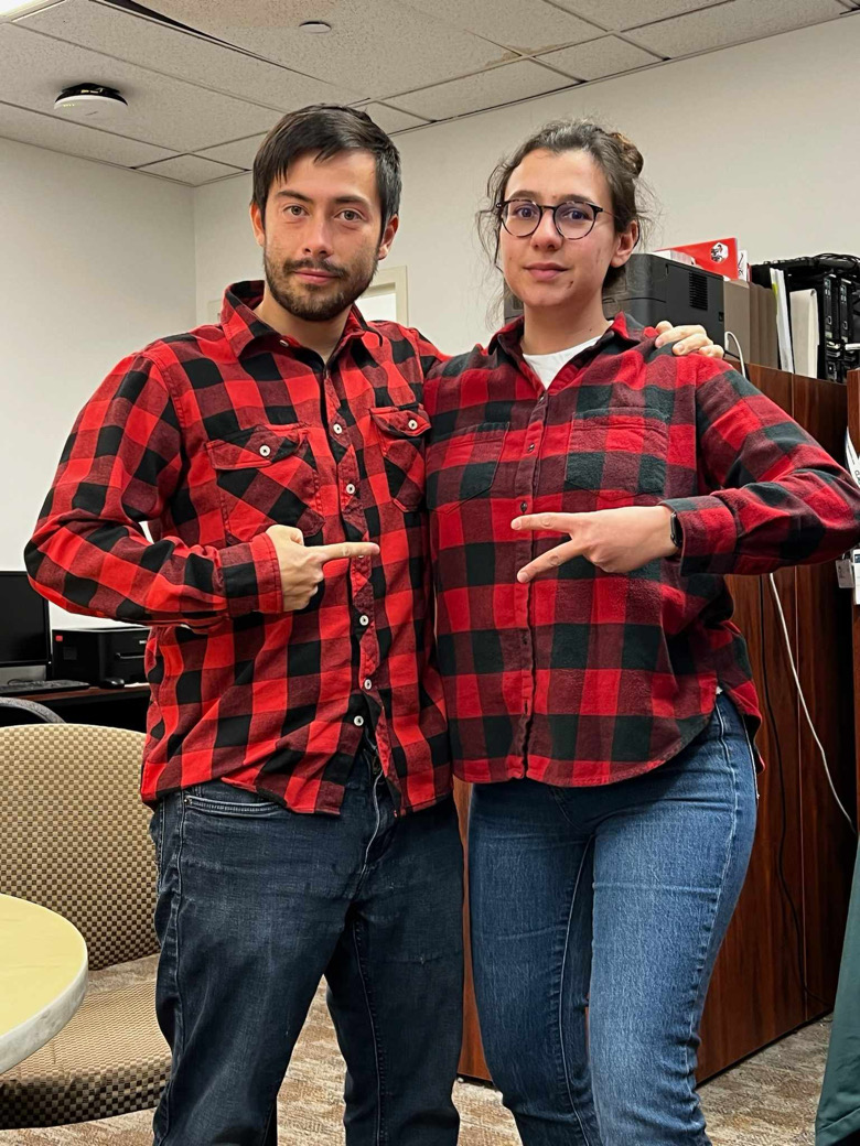 Mirica Group (@miricagroup) on Twitter photo We bid farewell to DRs. Bailey Bouley and @rw16202 this past semester. We will miss their wisdom and twinning flannels!
Bailey is off to <a href="/TexasTech/">Texas Tech University</a> to share his endless knowledge of crystallography, while Rachel is currently an x-ray physics postdoc w/ <a href="/lyoungchicago/">Linda Young</a> <a href="/argonne/">Argonne National Lab</a>! We bid farewell to DRs. Bailey Bouley and @rw16202 this past semester. We will miss their wisdom and twinning flannels!
Bailey is off to <a href="/TexasTech/">Texas Tech University</a> to share his endless knowledge of crystallography, while Rachel is currently an x-ray physics postdoc w/ <a href="/lyoungchicago/">Linda Young</a> <a href="/argonne/">Argonne National Lab</a>!