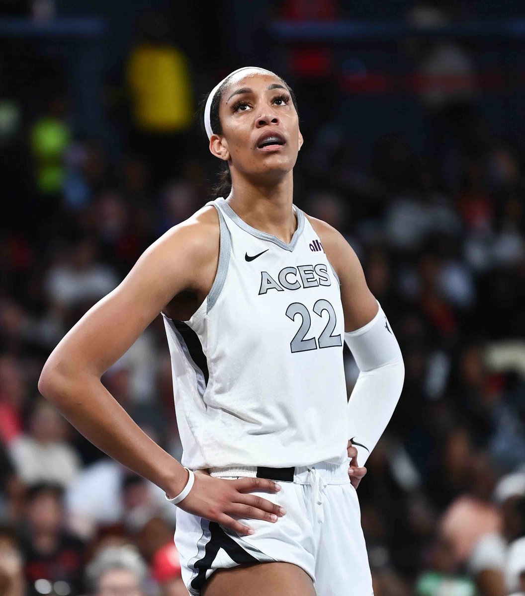 BleacherReport's tweet image. A'ja Wilson with an IMPRESSIVE performance vs. Dallas 😤

36 PTS
15-22 FG
14 REB
6 STL

Queen of Aces 🔥