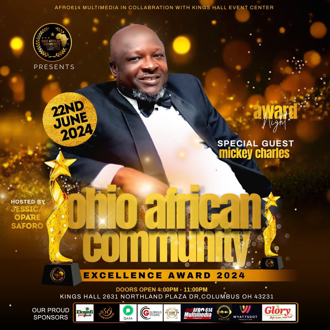 Ohio African Community excellence awards tweet media