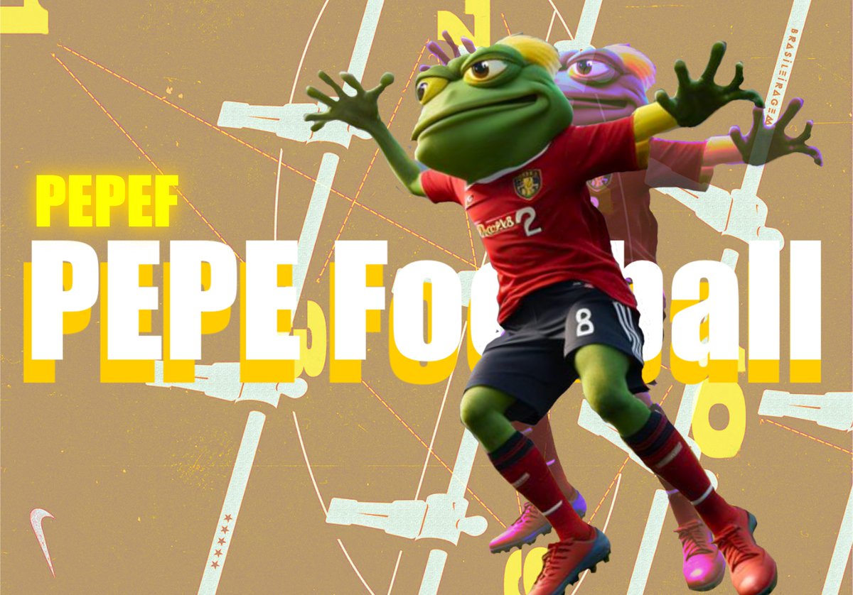 PepeFootballweb's tweet photo. $PEPE is an idol in the football world. https://t.co/0iynvgPe2I
