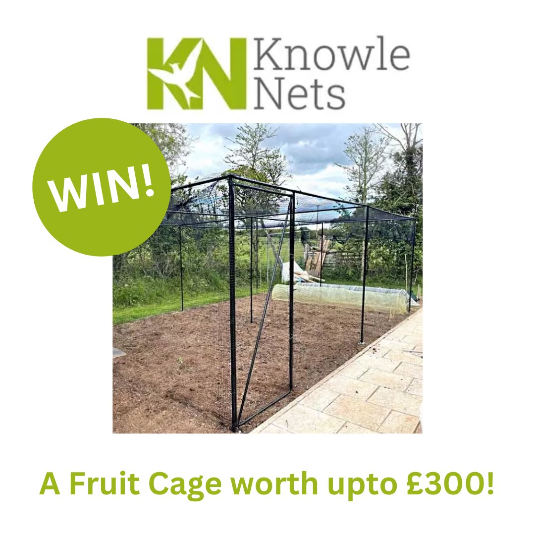 allotmentonline's tweet photo. 🌳LAST CHANCE COMPETITION!🌳
Ends midnight tonight! 

Enter for the chance to WIN a Fruit Cage worth upto £300 from Knowles Nets!

🌳Please follow us and ❤️this post
🌳Please RT, tag and comment with #fruittrees
🌳Enter here on the link: https://t.co/27q1l8GUzl

#win #allotmentuk #fruitcage #growyourown