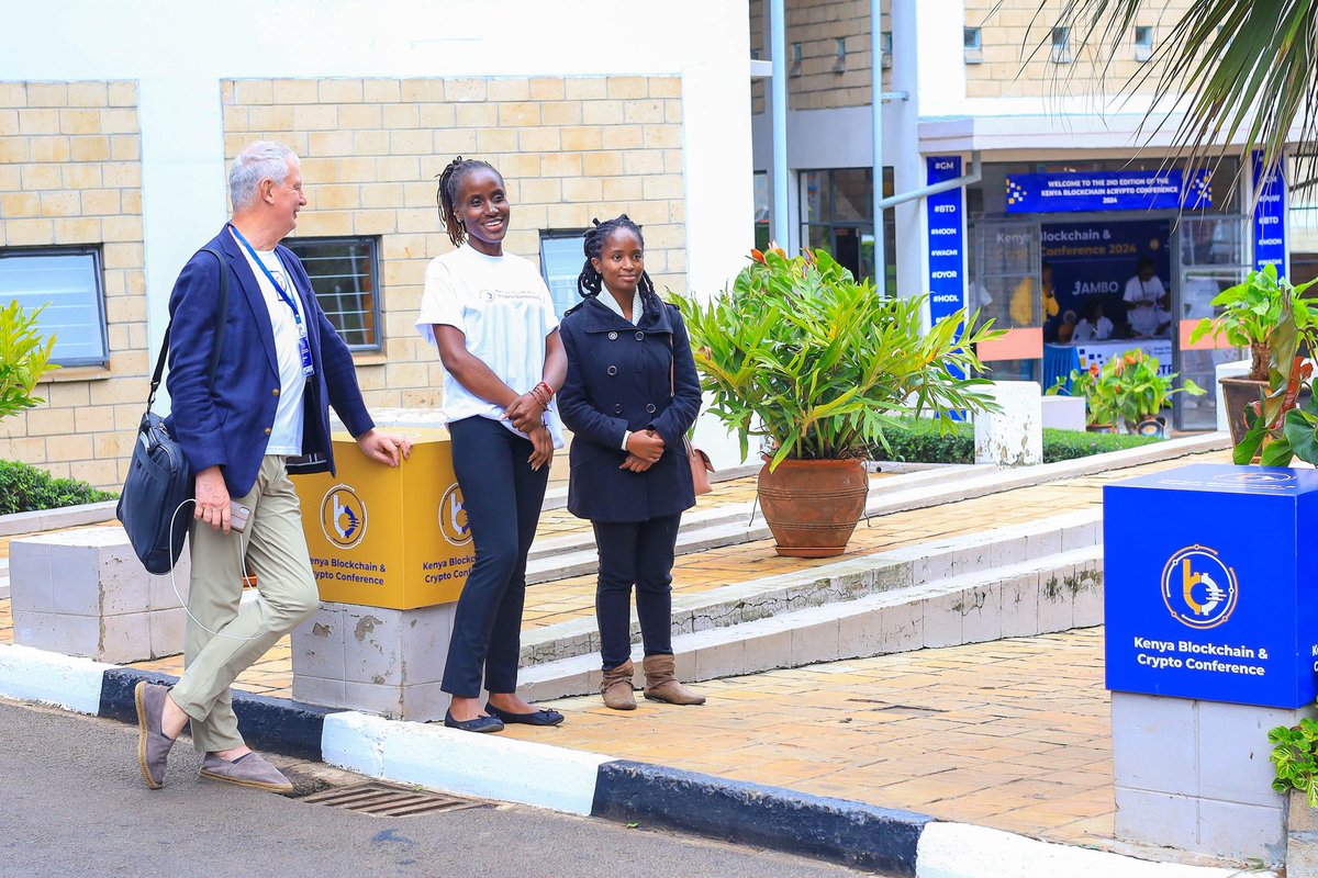 The wait is finally over🥳🥳

The Kenya Blockchain and Crypto Conference begins today and we're off to an amazing start to an impactful day filled with innovations and solutions for the blockchain industry in Africa.

Stay tuned on the exciting sessions coming up on our