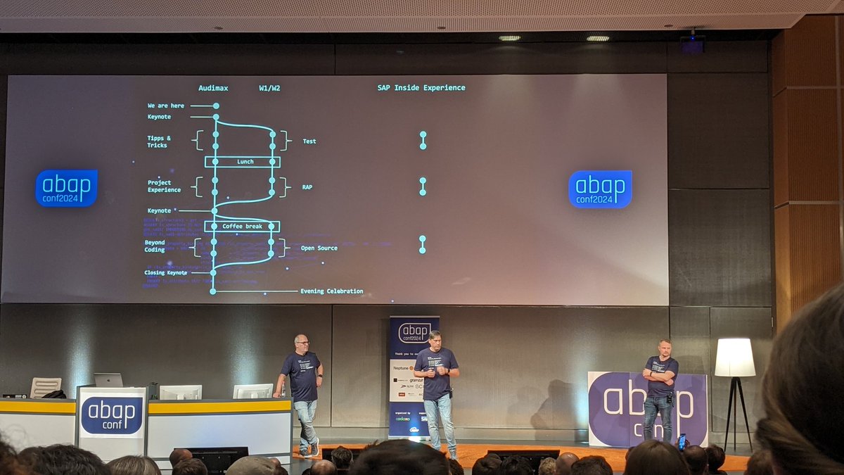 AlexGeppart's tweet photo. Great to be here @AbapConf @op_itconsulting https://t.co/Q78U6b0i8X
