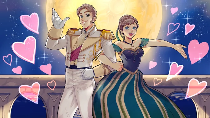 #ファンタジースプリングスオープンおめでとうございます!過去絵ですがお祝い～ッ!    #fantasysprings 