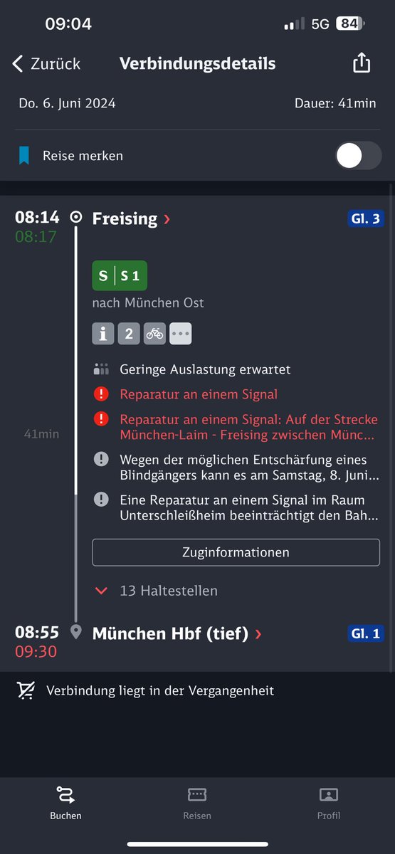 heyitsaley's tweet photo. um 7:45 Uhr bin ich losgefahren und schaffe es nicht rechtzeitig zum Unterricht, danke :) @DB_Bahn https://t.co/sQQ2o7sqwN