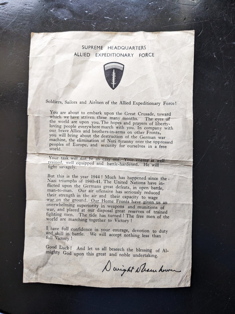 TezLocke's tweet photo. Extract from my Mum's memoirs from June 6th 1944. Having worked tirelessly within the Secret Registry at Fighter Command HQ she was home on a days leave when she got the call....
#DDay #BentleyPriory #FighterCommand #WAAF #Normandy https://t.co/UOhDR2gRqm