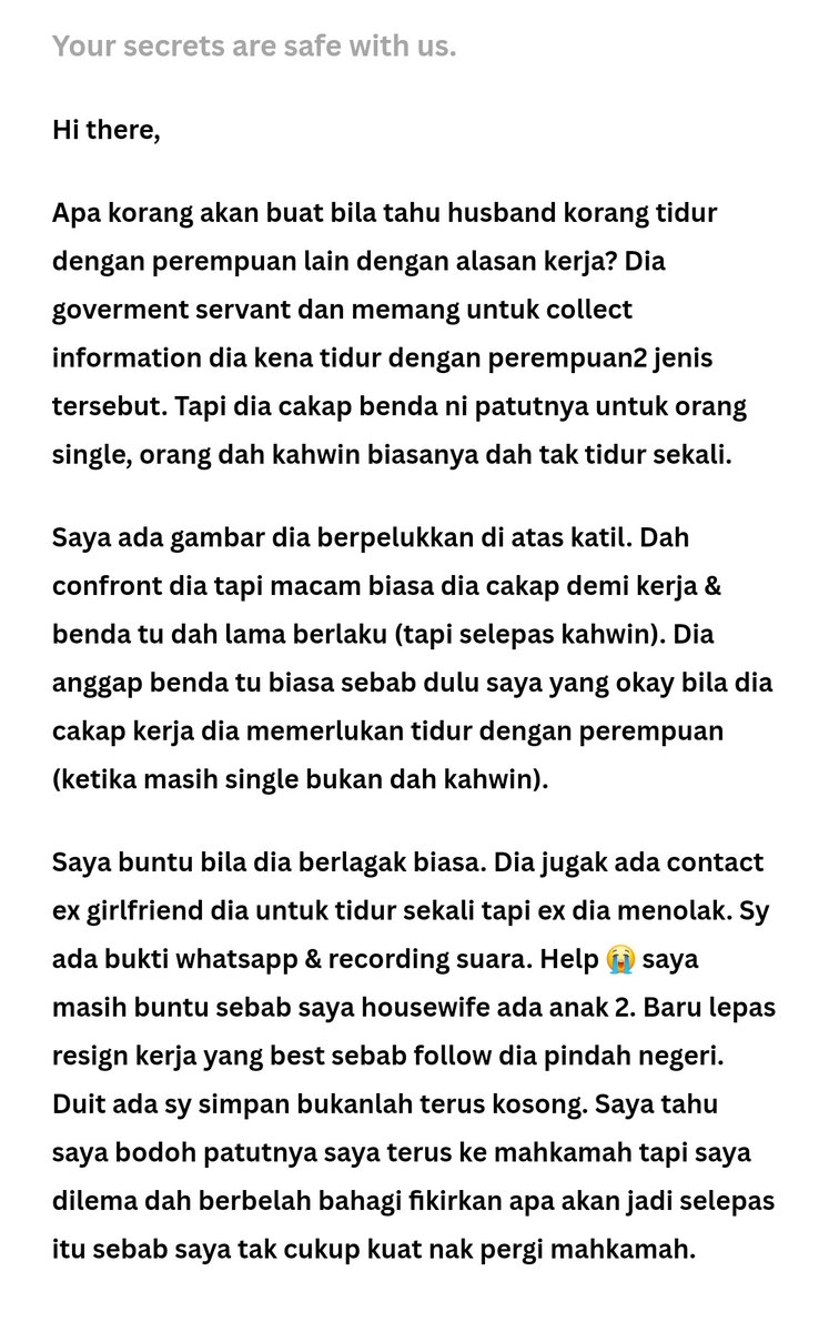 SecretsMY 🤐 tweet media