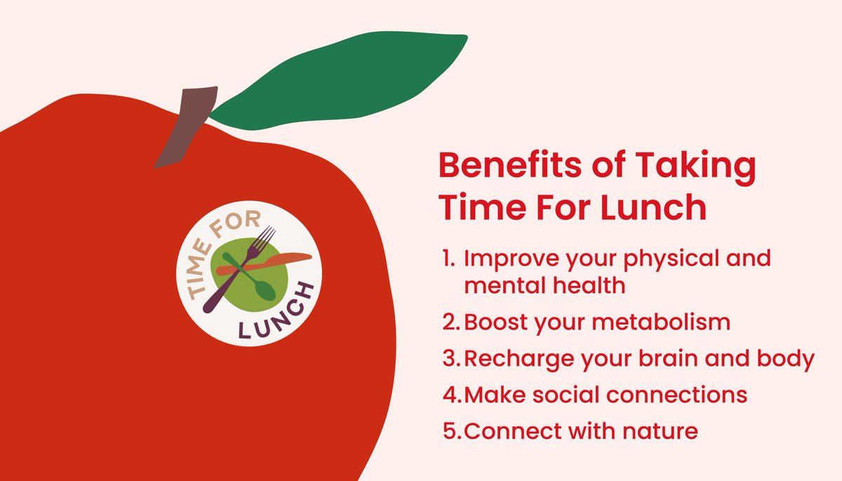 slowfooduk's tweet photo. This June, Slow Food challenges everyone to take their #TimeForLunch. Whether in a garden, park, restaurant, or at home, it’s the time out that matters. Skipping lunch or eating at desks has so many negative impacts.
Join us in making Time For Lunch and eating mindfully. https://t.co/nyZkLjTWvD