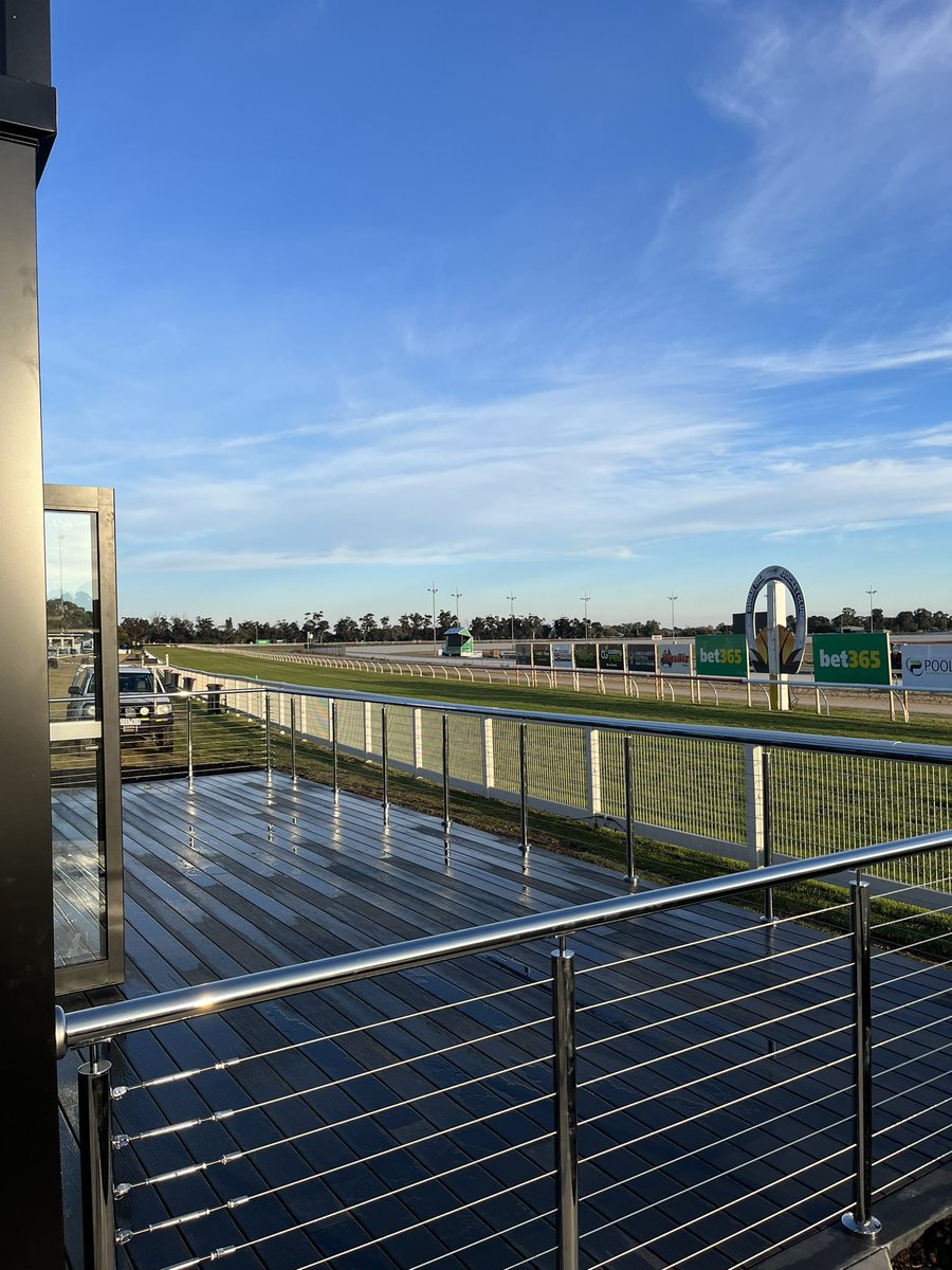 Country_Racing's tweet photo. The stage is set for the 2024 @SwanHillRaces Carnival! 

Gates open at 11am tomorrow. https://t.co/bQAiOAZNC0