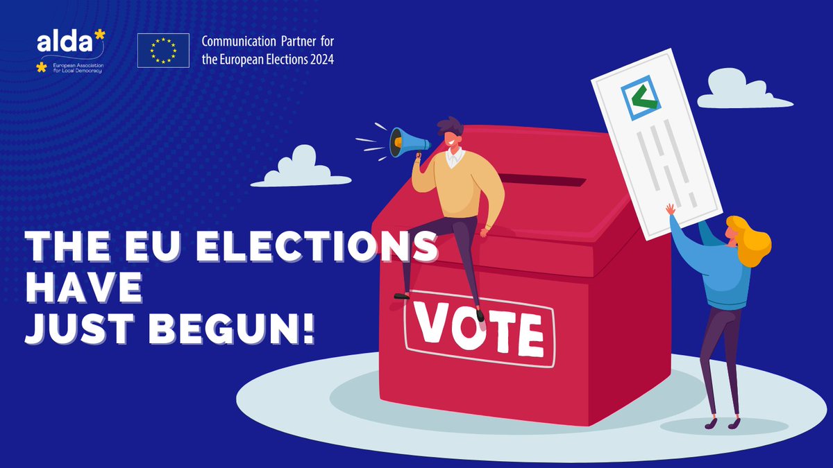 alda* (@aldaeurope) on Twitter photo 🇪🇺 Today the #EUElections2024 start! It’s time to #UseYourVote! 🗳
ALDA President, Mrs. <a href="/Natasa_Vucko/">Natasa Vuckovic</a>, and the whole Governing Board, urge you to participate and make your voice heard through your right to #vote. 📢
Read the #statement here: urly.it/3af33 🇪🇺 Today the #EUElections2024 start! It’s time to #UseYourVote! 🗳
ALDA President, Mrs. <a href="/Natasa_Vucko/">Natasa Vuckovic</a>, and the whole Governing Board, urge you to participate and make your voice heard through your right to #vote. 📢
Read the #statement here: urly.it/3af33