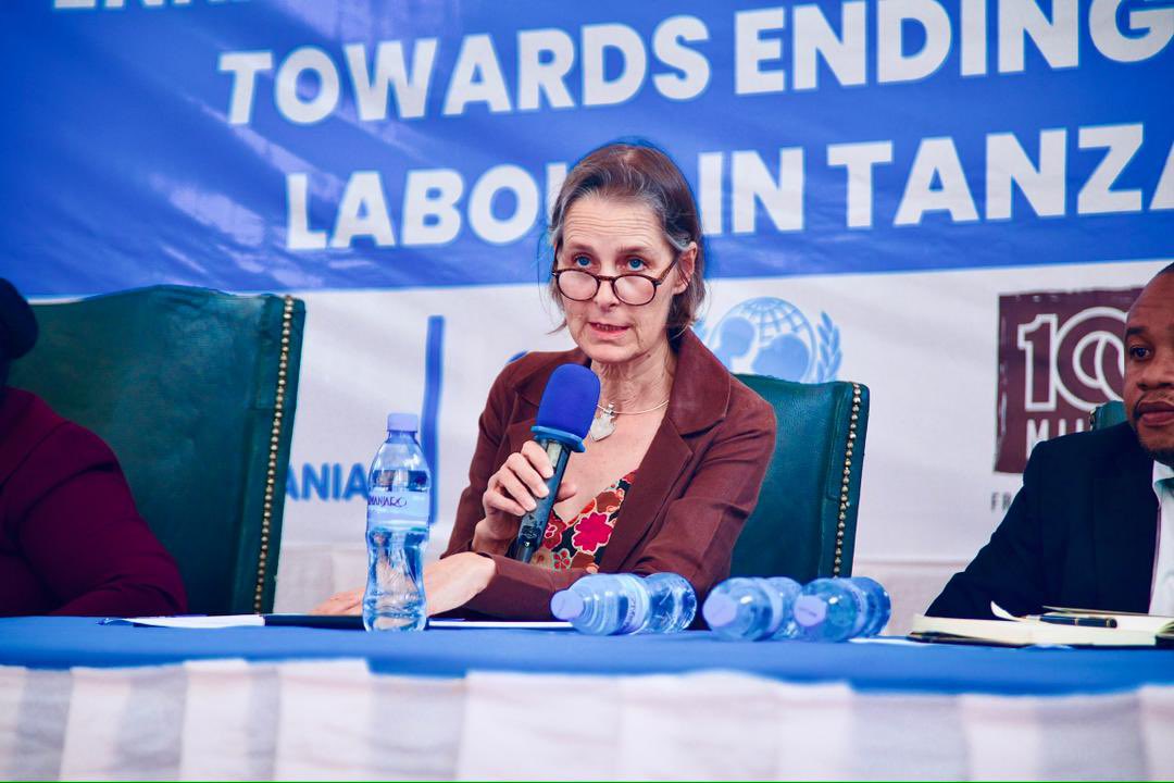 Towards the world day against child labour TCACL along with its partners conduct the high level of  Interactive multi-stakeholders high level child protection policy and law dialogue.The guest of Honor Balozi Dr. Pindi Chana (The Ministry of Constitutional and Legal Affairs).