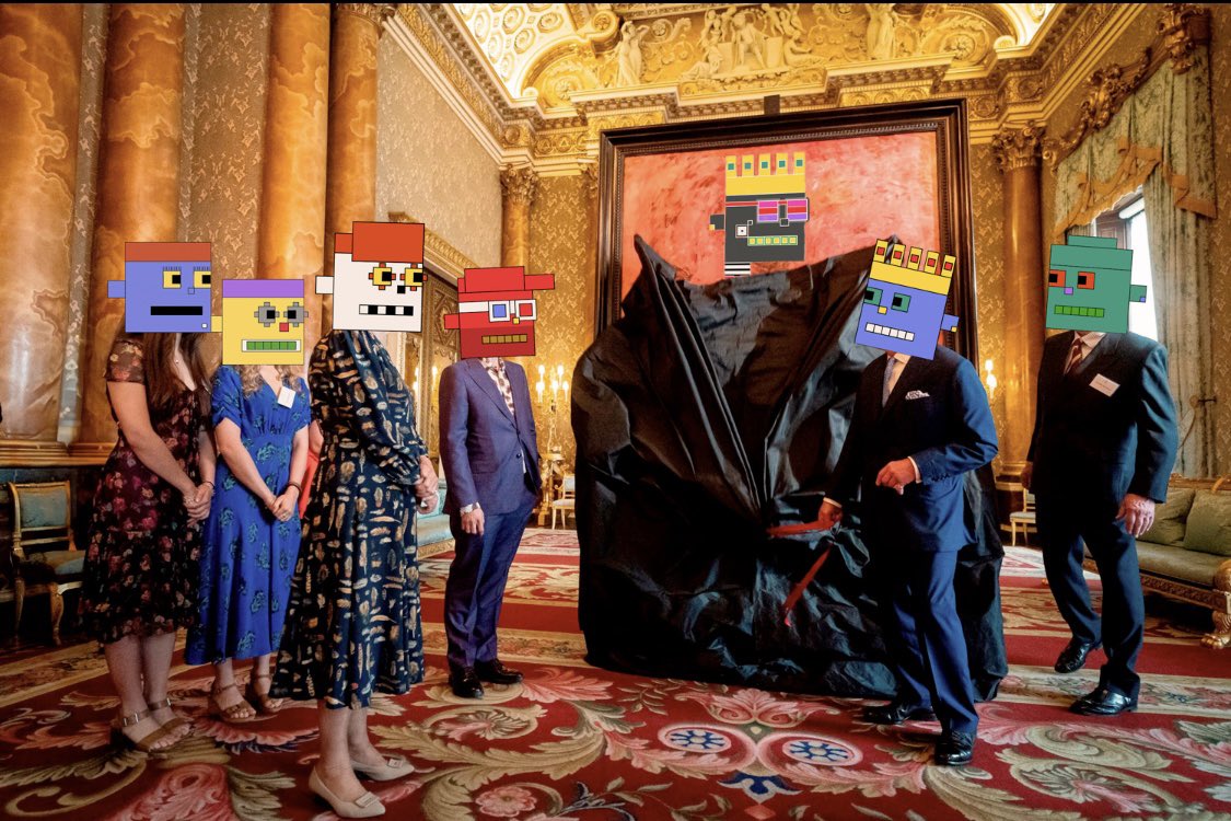 GM Royality 👑

...get ready for the most anticipated Reveal this space has seen in a long Time!

Y'all still #nat ready for this 🫵🏼

Friday gonna be epic, or lets say "royal" 

<a href="/TheRoyals_DMT/">The Royals 👑</a>