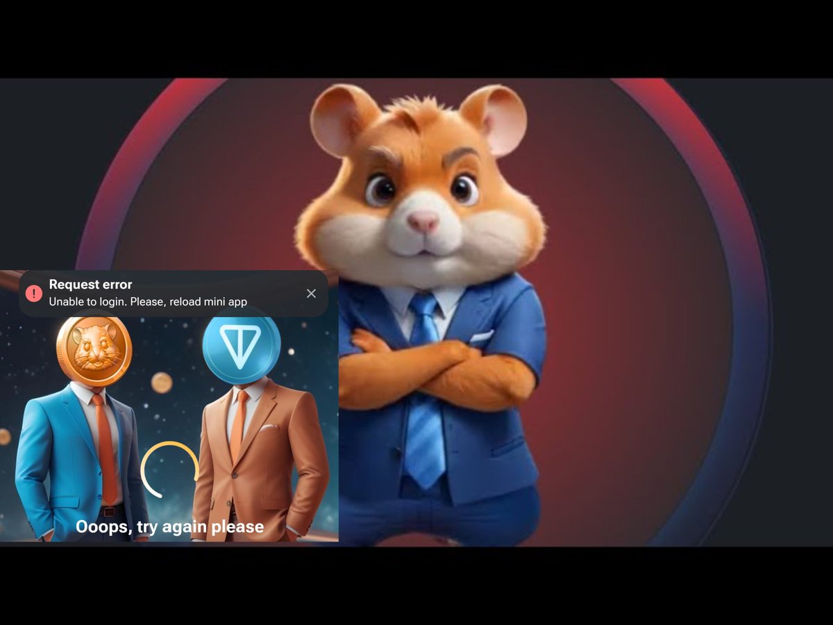 OnurUya67013220's tweet photo. Hamster Combata giriş yapılmıyor
Request error
Unable to Login hatası
https://t.co/TfUPdXSM3K…
#hamstercombat #unabletologin #requesterror #error #telegram https://t.co/5L1YeDzUlr