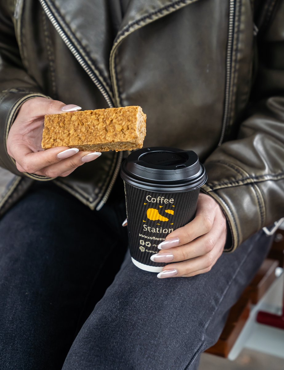 coffeestationco's tweet photo. In need of a caffeine boost and a tasty nibble? Swing by Coffee Station for the perfect combo of coffee and snacks! ☕🍰 Take a break and enjoy the little pleasures in life. #coffeestationco https://t.co/H5trx38iM6
