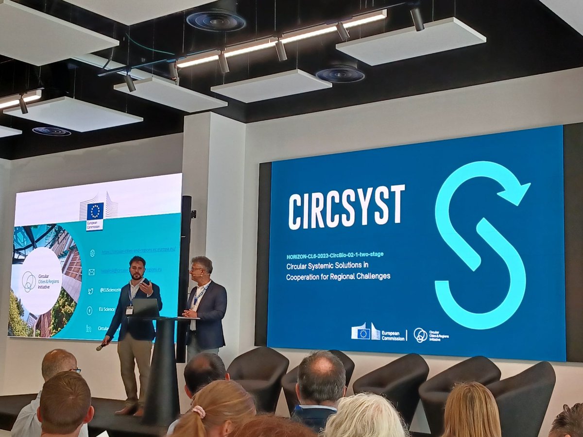 veolia_cv's tweet photo. ➡️ Ayer se presentó en #Valencia el proyecto europeo #CircSyst 'Horizon Circular Systemic Solutions in Cooperation for Regional Challenges'.

#Hidraqua participará en el desarrollo de un piloto demostrador de soluciones de agua circular. 

Hilo🧵 https://t.co/rUiPA2xebA