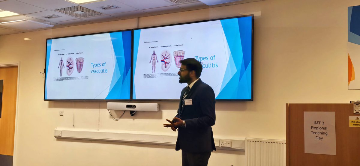 siwalikbanerjee's tweet photo. Talking vasculitis... Wonderful to share ideas with the young minds! https://t.co/H0IjLn6dUS