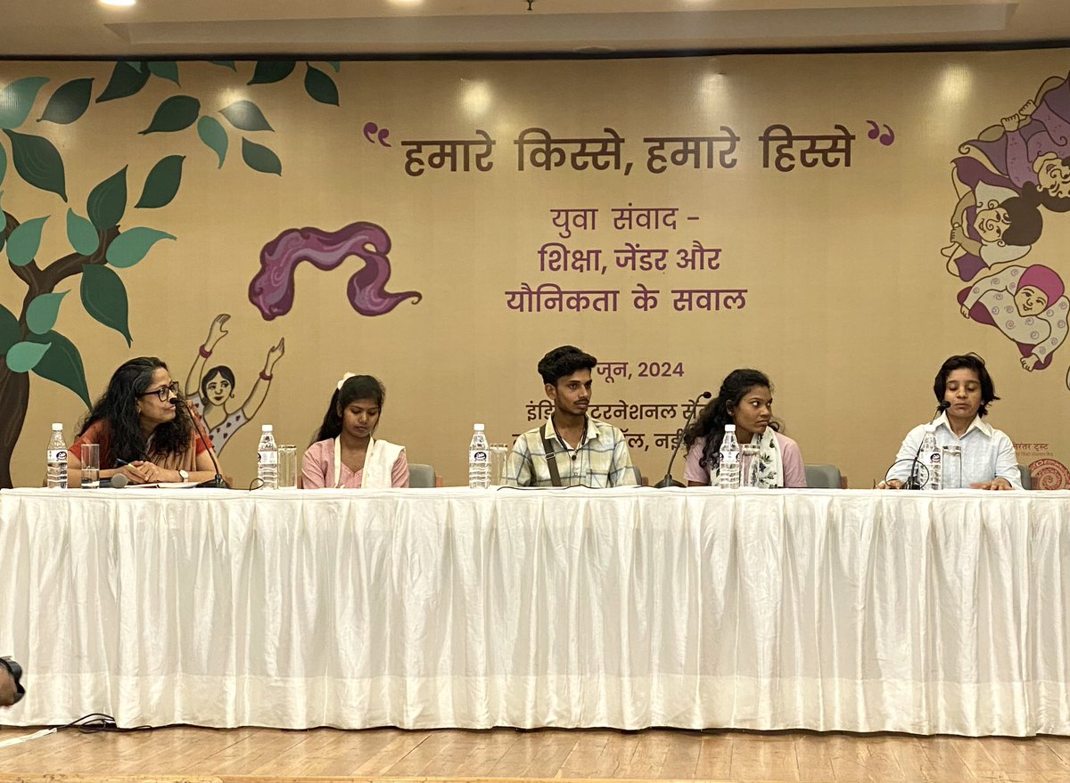 Our first panel investigates the question—Yuva Kon Hai?

The seemingly simple question is riddled with a myriad complexities—especially when we consider the nuances of child and early marriage, of caste, gender and sexuality—of one’s position in society. 

#YuvaSamvad