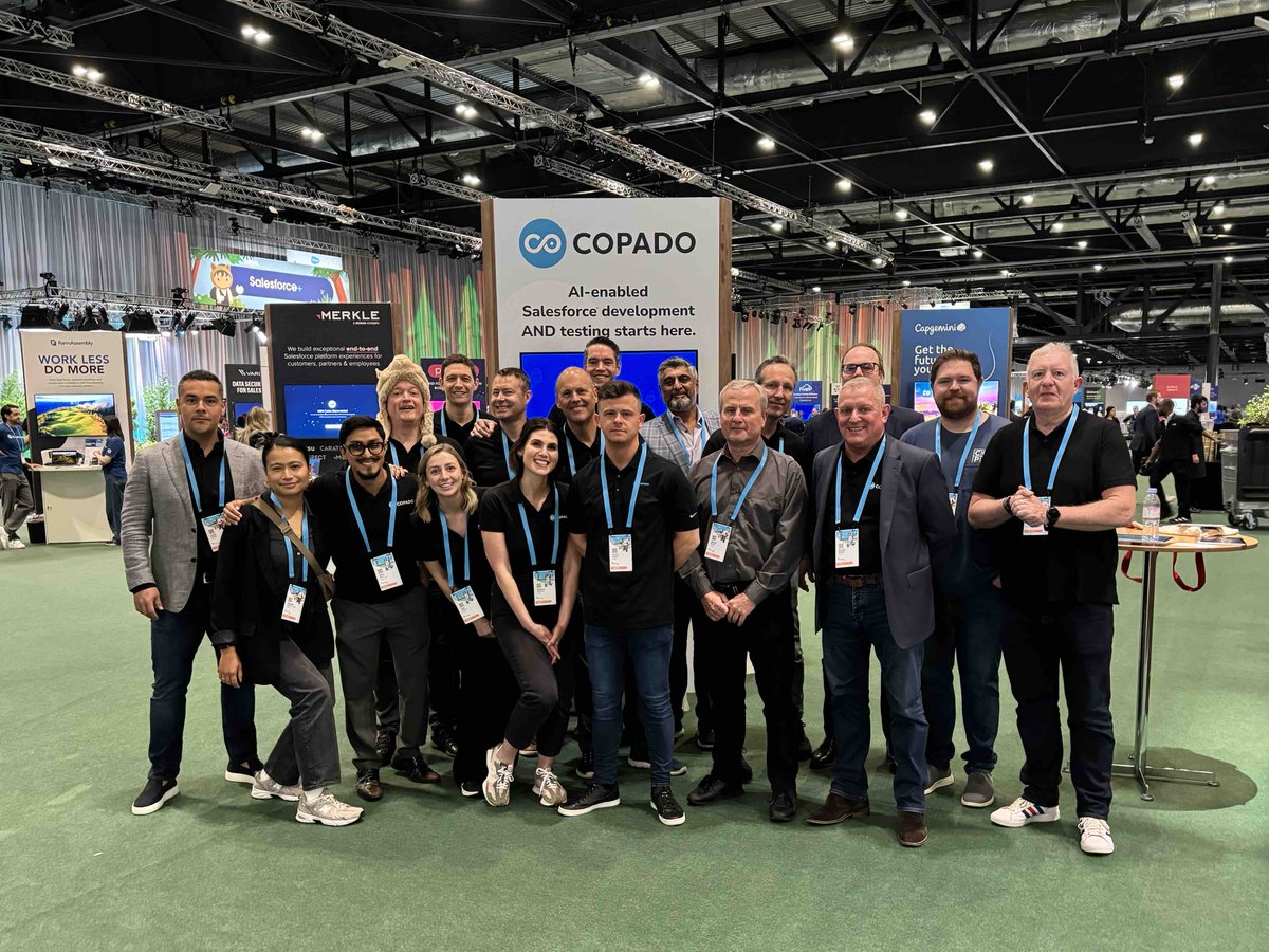 CopadoSolutions's tweet image. 📍 We are here!! Come by to the Copado booth at Salesforce World Tour London! We’re here to show you about Copado Explorer and Test Copilot. See how easy it is to streamline your Salesforce deployments. 

#SalesforceWT #CopadoLive #DevOpsRevolution