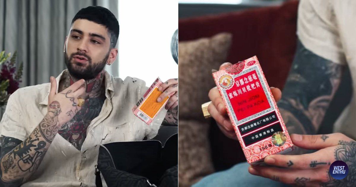 westenthu's tweet photo. 🕊 Mau nanya ini obat yg dipegang Zayn, obat apa ya? https://t.co/5rBJBAhcrm