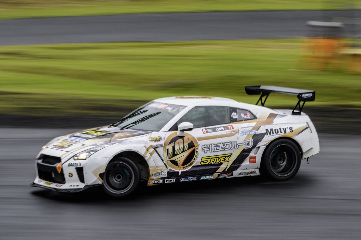 sendo_takashi's tweet photo. #djapan
#formuladrift #formuladriftJapan #fdj
#齋藤育生
#MotysWESTAUTO
#R35GTR https://t.co/KvxcHIoWZL