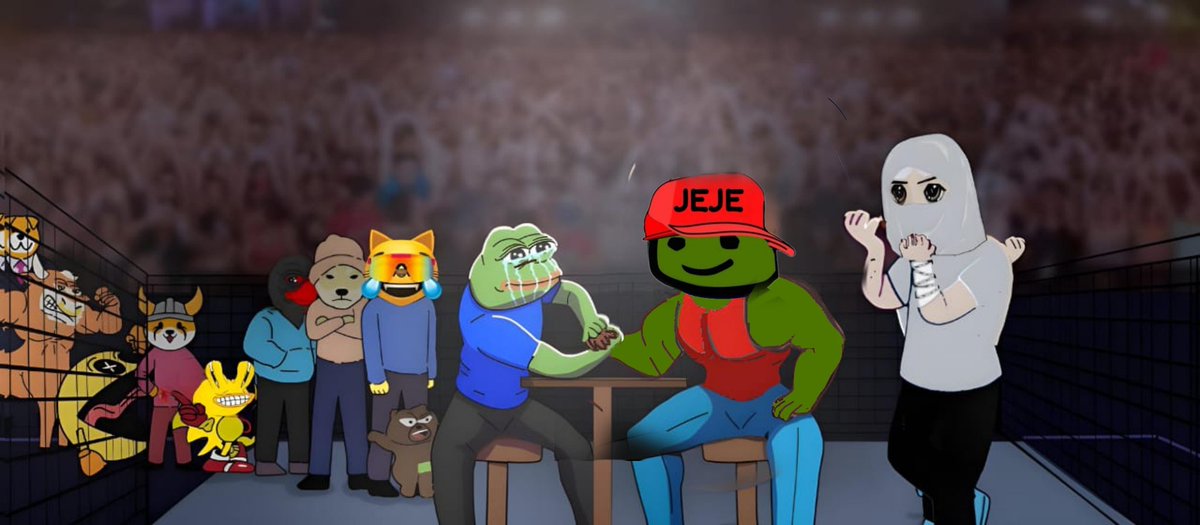 fzuype's tweet photo. @jejeonsolana 
$JJ
Meme art
Hope you like it https://t.co/QgNefK3BX2
