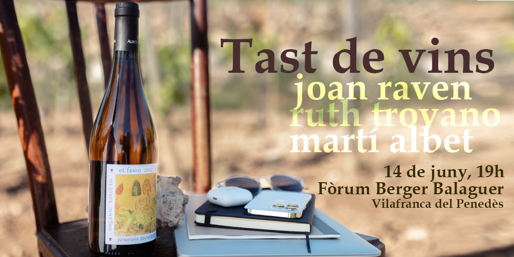 AlbetiNoya's tweet photo. Et convidem a una vespre únic on l’art i el vi agafaran una dimensió  còsmica. 

🙋Amb Joan Raven,  Martí Albet i la periodista @rtroyano, tastarem els vins parcel·laris d'Albet i Noya dins l'exposició retrospectiva de l'artista autor de l'Escala del vi

https://t.co/Y4W27bpHfa https://t.co/3e0qOfO5MA