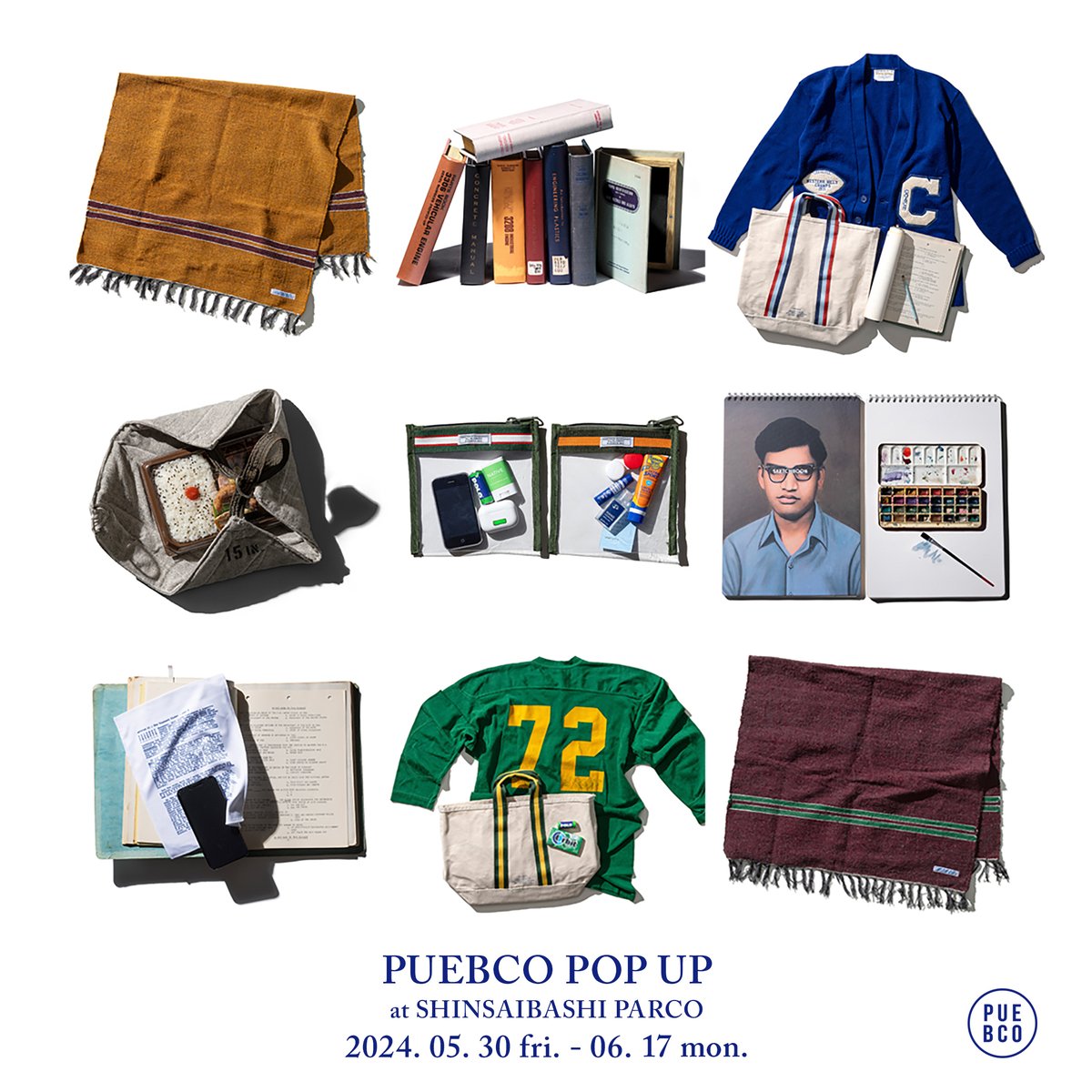 parco_shinsai's tweet photo. #PUEBCO POP UP
🗓️～2024.6.17(MON)
📍 心斎橋PARCO 1F THE WINDOW

https://t.co/55j5JruJuu https://t.co/9VtAUYJ9R1