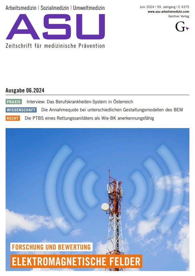 Zeitschrift_ASU's tweet photo. „Elektrosmog“ wird als Ausdruck einer „unsichtbaren Gefahr“ in der Bevölkerung seit Jahrzehnten (...) für eine Vielzahl gesundheitlicher Beschwerden verantwortlich gemacht. In der Umwelt- und Arbeitsmedizin können wir uns daher diesem Thema nicht verschließen". Mehr im Editorial. https://t.co/3puNhWgyYY
