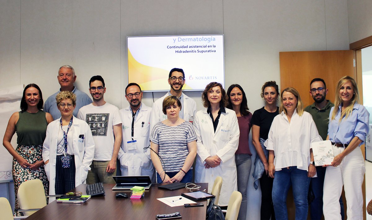 HGUVALENCIA's tweet photo. 🏥 El @HGUVALENCIA se suma al Día Mundial de la #HidradenitisSupurativa y presenta el grupo de trabajo del proyecto #HSPress
🎯 Objetivo: mejorar el diagnóstico precoz y el seguimiento de estos pacientes que presentan lesiones profundas en la piel
👉 https://t.co/USoKhUOC7h https://t.co/HDDmTAji8h