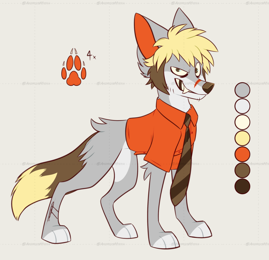 AndroysHyena's tweet photo. new cool guy oc

#artfight2024 #furryartists https://t.co/q1tDZkDqJ7