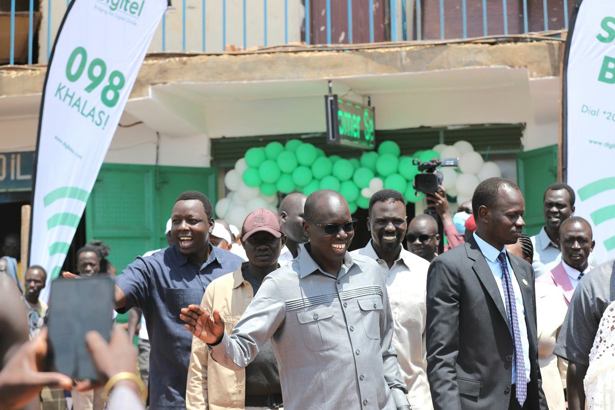 AdokGai's tweet photo. I want to take this opportunity to register my appreciation to @DigitelSS for being part the initiative of #ConnectingSSD

"Today marks a significant milestone for Digitel as we celebrate the launch of its network in Rumbek. This event holds great importance, being the second major launch after the initial one conducted by His Excellency President Salva Kiir Mayardit in Juba back in July 2021. Over the past three years, Digitel has remained true to its commitment and has heeded the President's call to expand its services beyond the capital city” #RuralConnectivity