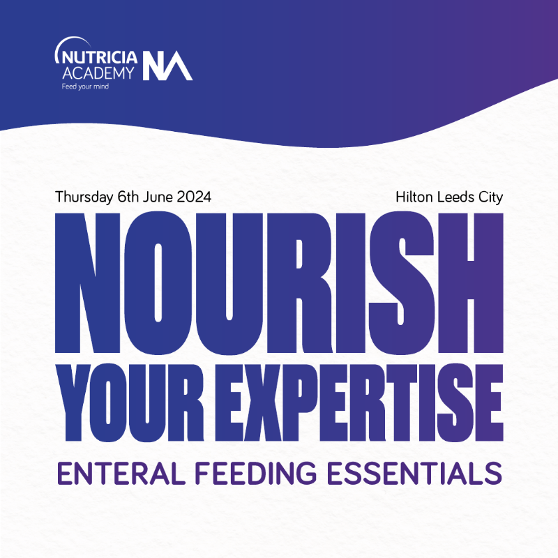 NutriciaHCPUK's tweet photo. Hello and welcome to those attending our first ever Enteral Feeding study day!
Today will be chaired by Karen Turkington, Critical Care and Professional Lead Dietitian of Calderdale & Huddersfield NHS Foundation Trust.
Stay tuned for more!
#EnteralFeedingEssentials https://t.co/Ipw9lAl1pC