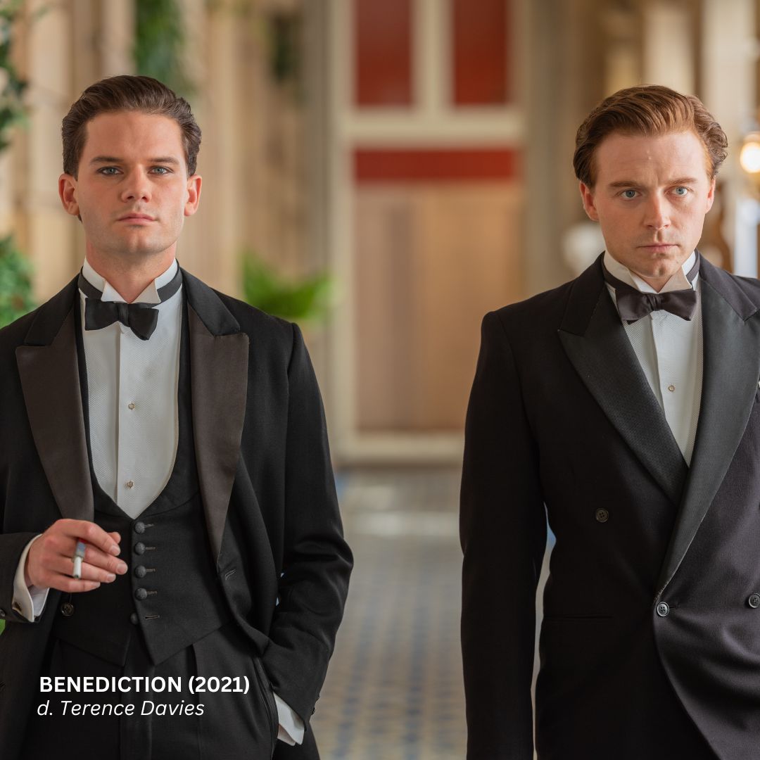 VertigoRel's tweet photo. Benediction, d. Terence Davies, UK.
Starring Jack Lowden, Peter Capaldi, Jeremy Irvine, Kate Phillips, Calam Lynch, and Tom Blyth.
#JackLowden #TerenceDavies #JeremyIrvine #TomBlyth #CalamLynch #LGBTQ #QueerCinema #PrideMonth https://t.co/pXNEPqIHoF