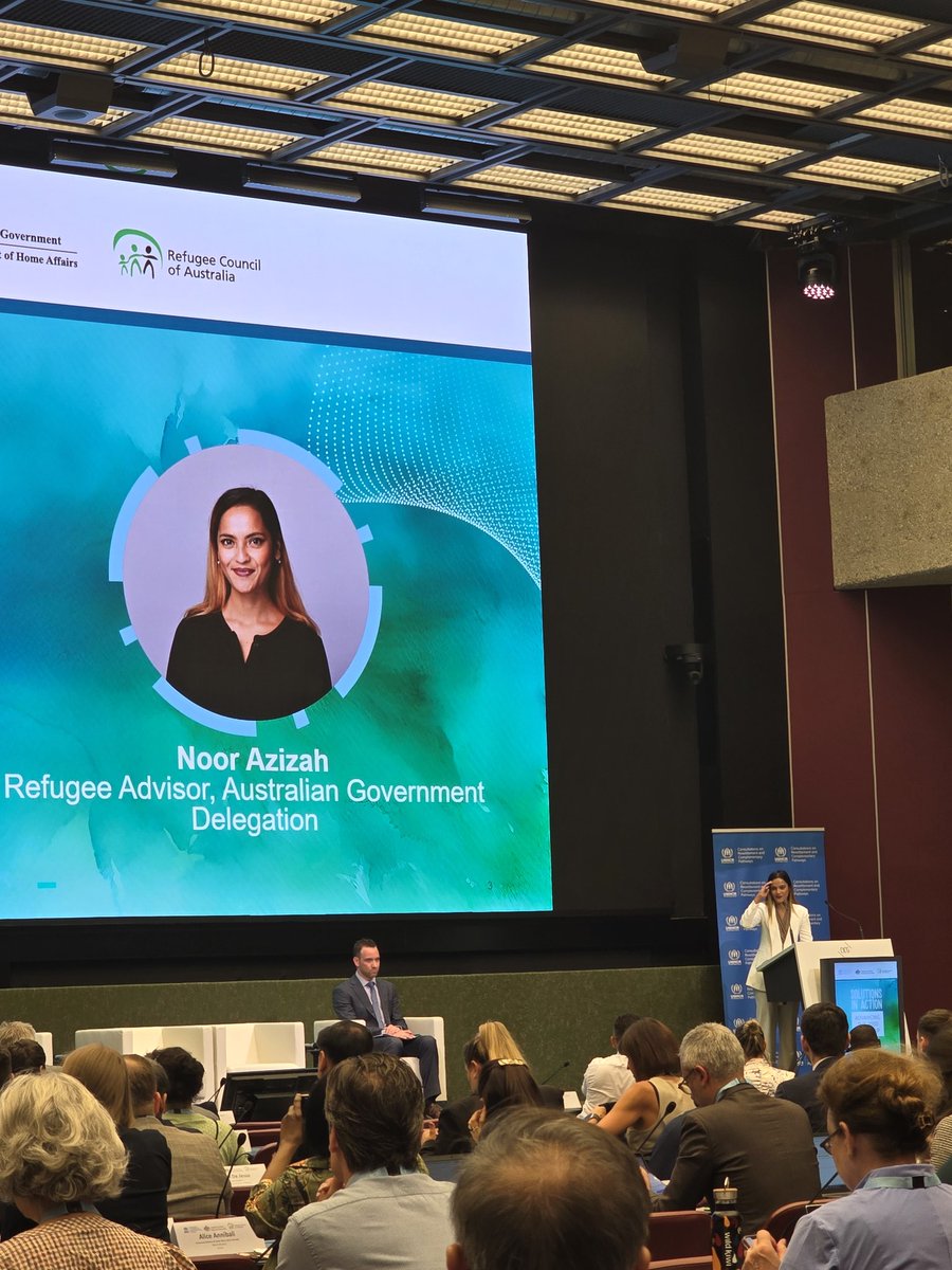 GaidaDirar's tweet photo. #CRCP2024 
Day 2 opening remark by Andrew Kiley from Australlian Home Affairs besides delivering of Australian Refugee Advisory Panel statement by Noor Azizah
#refugees_lives_matter #Rohingya #asia_and_specific #Australia #UNHCR https://t.co/2OiTp2SeQV
