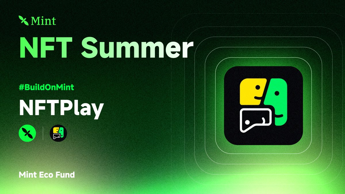 Ready to make a mark this NFT Summer with <a href="/Mint_Blockchain/">Mint</a>! 🟢

<a href="/nftplay_fun/">NFTPlay🧩丨GEN2- NFT & NFC is LIVE</a> is geared up and ready to launch!

#NFTSummer #BuildOnMint🍀