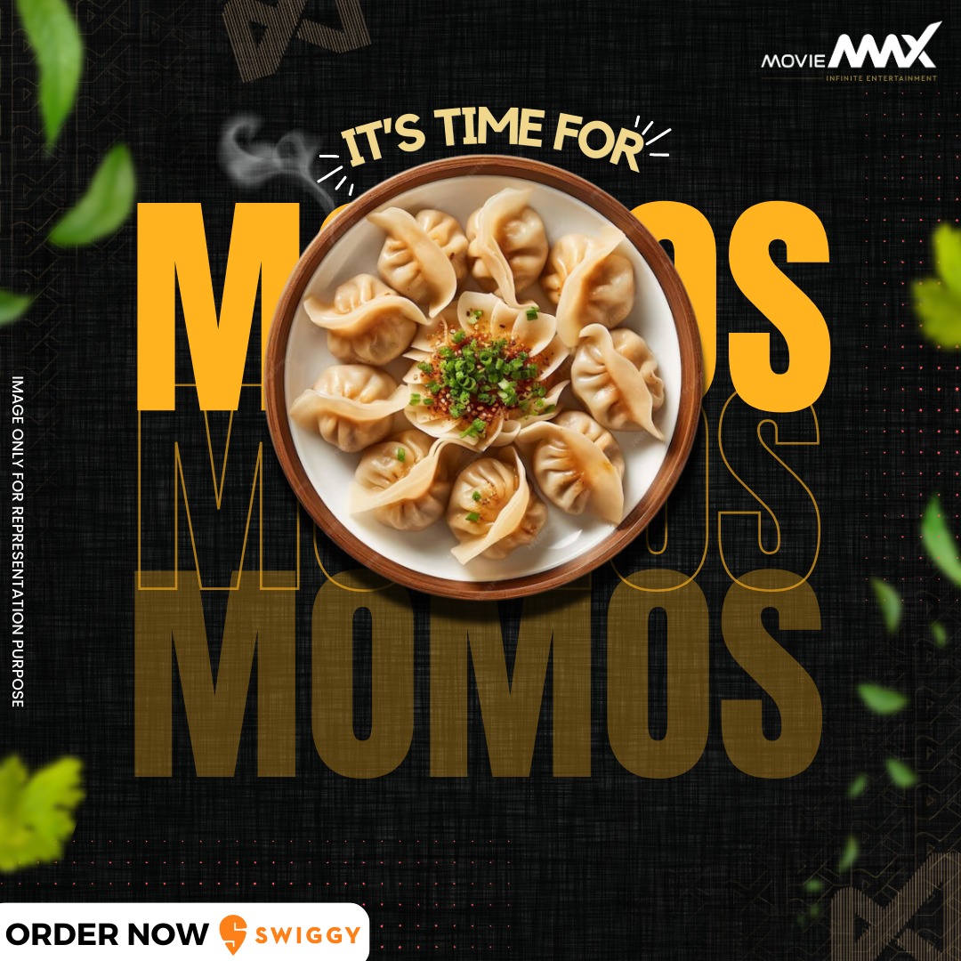 moviemaxoffl's tweet photo. Feeling hungry? It's time for Momo!🥟 Dive into a plate of perfection and let the flavors take you on a tasty ride at #MovieMax✨
Order now on Swiggy indulge in the ultimate comfort food😋
#MovieMaxOfficial #Swiggy #Momo #FoodLover #SwiggyDelights #OrderNow #MomoTime https://t.co/FkfWQJZH86