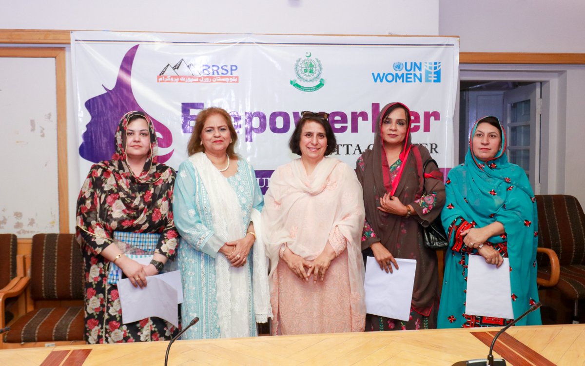 Balochistan Rural Support Programme (BRSP) (@brsp_pakistan) on Twitter photo EmpowerHer, Qta Chapter; Hunar se Karobar, a landmark initiative of @UN_Women_Pak & <a href="/IwcciPk/">Islamabad Women Chamber of Commerce & Industry</a> launched collaborativelyunder BRSP's WWE project, to empower women thru dialogue, skill-building & networking. Together, we're fostering conducive environment for women to thrive&Change! EmpowerHer, Qta Chapter; Hunar se Karobar, a landmark initiative of @UN_Women_Pak & <a href="/IwcciPk/">Islamabad Women Chamber of Commerce & Industry</a> launched collaborativelyunder BRSP's WWE project, to empower women thru dialogue, skill-building & networking. Together, we're fostering conducive environment for women to thrive&Change!