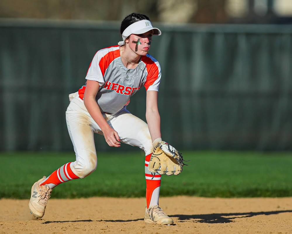 herseysoftball's tweet photo. CONGRATULATIONS McKenna Menczywor on receiving 2024 MSL ALL-Conference and 2024 Daily Herald All-Area recognitions in addition to being our 2024 Hersey Golden Glove Award Recipient!! #HVS 🧡🤍🤎 https://t.co/ZilUmbXaRa
