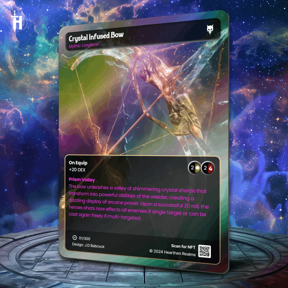 🌀There are only 264 total mythic equipment cards to collect. Will you harness their great power and add them to your collection?

🗡️Throw the dice and buy Hearthen Realms prototype NFTs now! 

👇
opensea.io/collection/hea…
