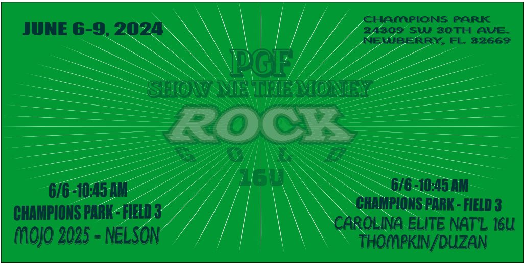 RockGoldManetta's tweet image. $how me the 💵! Opening day Schedule for Rock Gold Manetta 16U #Rockfam #RockEnergy  #Humble #WorkinSilence